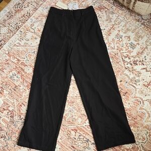 NWT Commense Black Straight Leg Women's Trousers Size Small